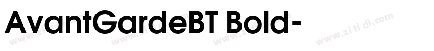 AvantGardeBT Bold字体转换 AvantGardeBT Bold字体转换